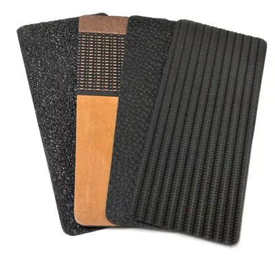 Hoja de caucho mate brillante plana Hoja de caucho láser duro