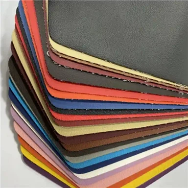 Cuero sintético de PVC para tapicería de asientos de coche.