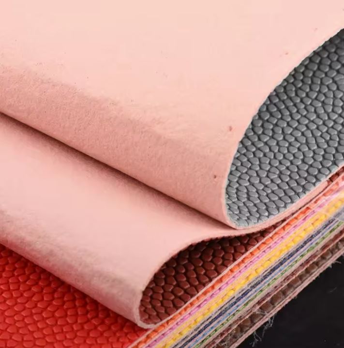 1.5mm Basketball Leather+ Microfiber Suede PU Leather