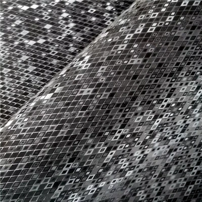 Último diseño brillante, sensación suave al tacto, cuero sintético 100% PU, copia de cuero de microfibra